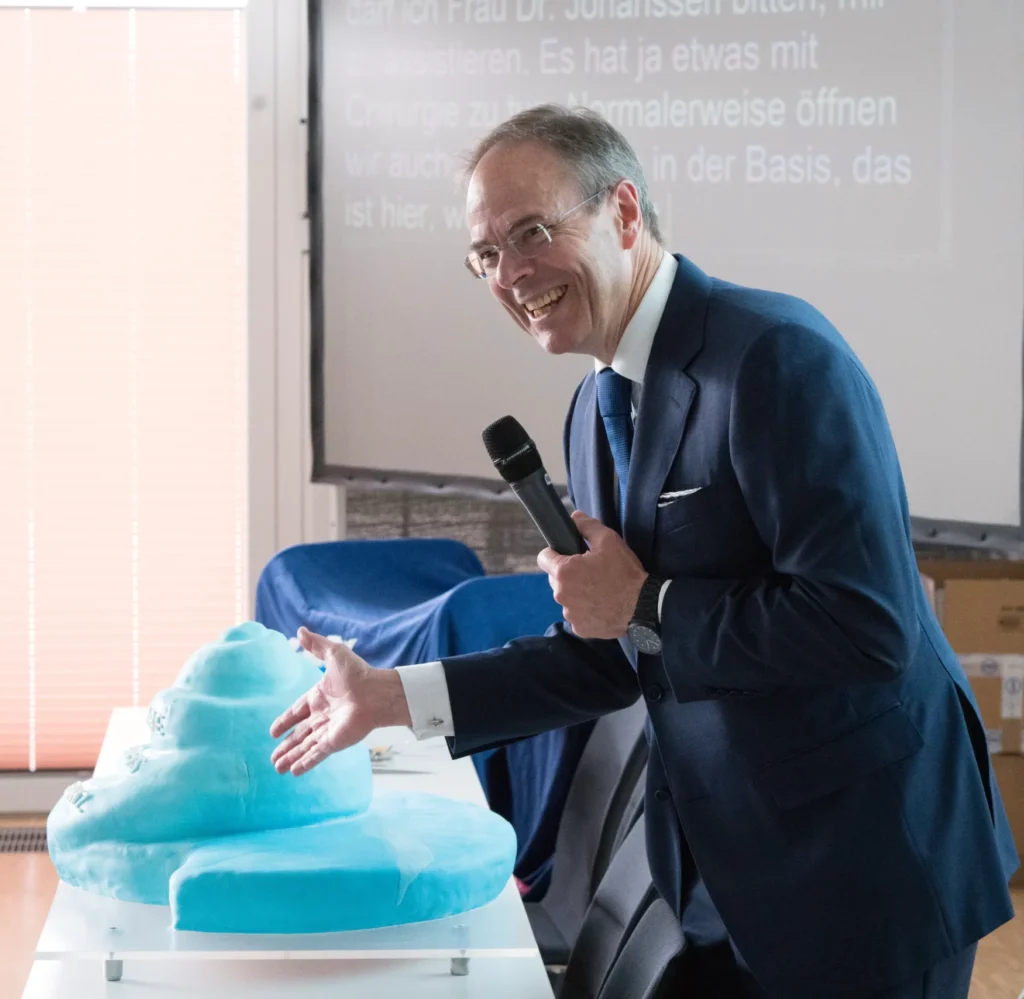 Prof. Lenarz bei der Eröffnung des Hannoverschen Cochlea-Implantat-Kongresses